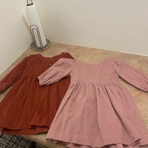 Edgehill Collection 3T Corduroy Fall Dresses